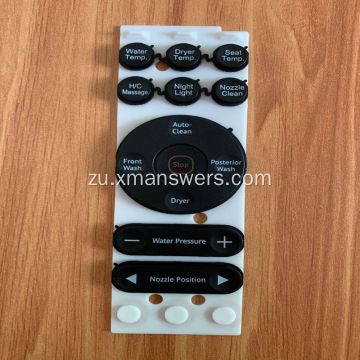 Ikhibhodi yesilawuli kude se-Silicone Rubber Remote